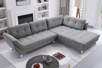 Medford von Exxpo - Polstergarnitur rechts dark-grey