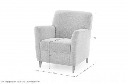 PP-RS24054 von Polipol - Sessel beige