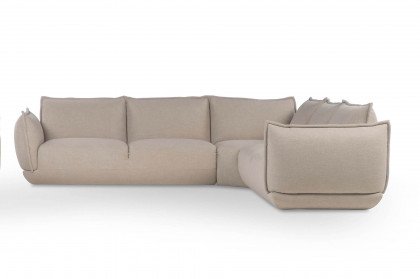 Léclair von Calia Italia - Eckcouch bianco