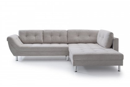 Medford von Exxpo - Ecksofa rechts beige
