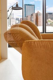 Dover von Poco - Sofaecke rechts mustard
