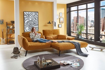 Dover von Poco - Sofaecke rechts mustard