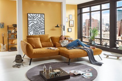 Dover von Poco - Sofaecke rechts mustard