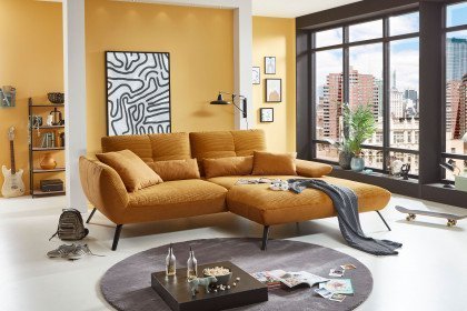 Dover von Poco - Sofaecke rechts mustard