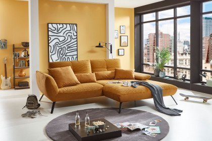 Dover von Poco - Sofaecke rechts mustard