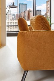 Dover von Poco - Sofaecke rechts mustard