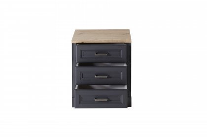 Jasmin von Innostyle - Rollcontainer graphit im Landhausstil