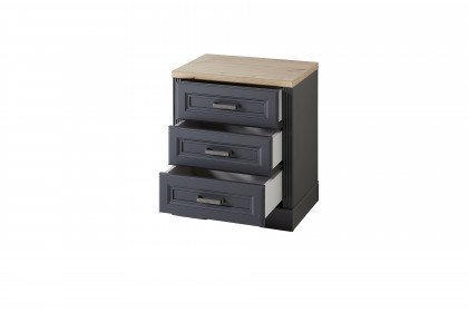 Jasmin von Innostyle - Rollcontainer graphit im Landhausstil