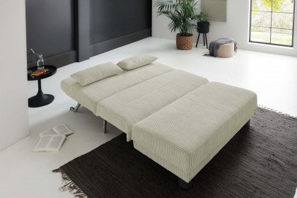 Gina von Sofa-Team - Schlafsofa 140 ecru