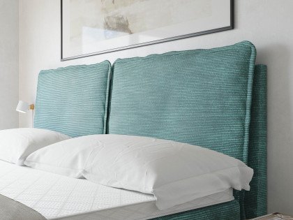 Systembett von Abrilux - Boxspring-Familienbett Relax petrol