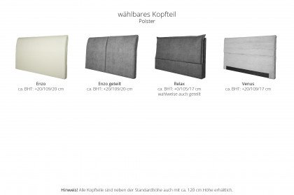 Systembett von Abrilux - Boxspring-Familienbett Relax petrol