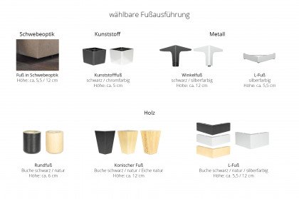 Systembett von Abrilux - Boxspring-Familienbett Relax petrol