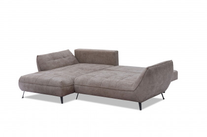 Samoa von Exxpo - Ecksofa links hellbraun