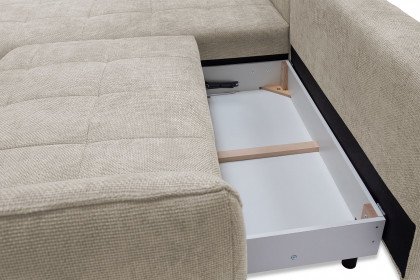 Samoa von Exxpo - Ecksofa Variante links sand
