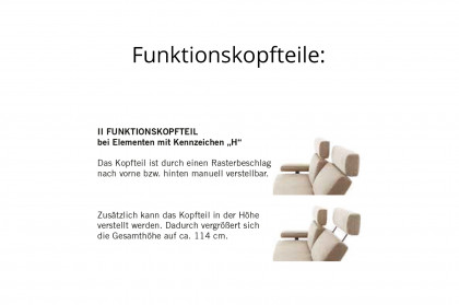 KOINOR Adyson - Polsterbank ca. 199 cm