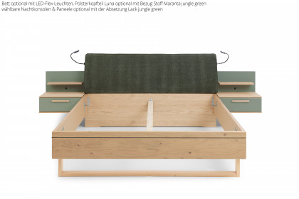 Malin von Musterring - Bett 90x200 cm mit Holzkufe