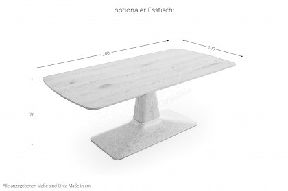 KOINOR 1285 - Funktionsstuhl mit Metallschemel