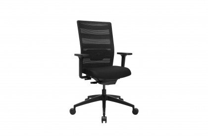 Airwork von Topstar - Schreibtisch-Drehstuhl in Schwarz