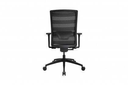 Airwork von Topstar - Schreibtisch-Drehstuhl in Schwarz