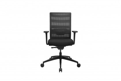 Airwork von Topstar - Schreibtisch-Drehstuhl in Schwarz