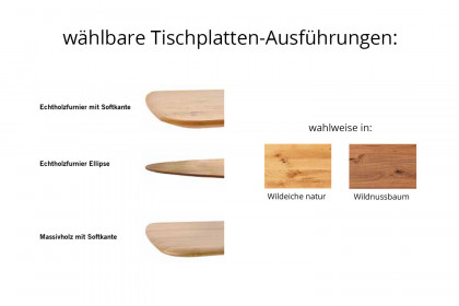 KOINOR 1285 - Esszimmerstuhl in Oak & Wildeiche natur