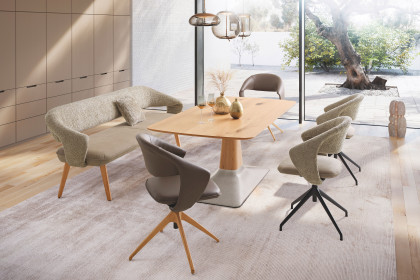 KOINOR 1285 - Esszimmerstuhl in Oak & Wildeiche natur