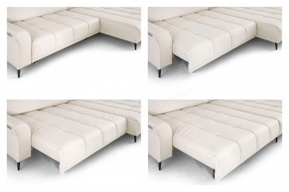 Logan von AZ Iwaniccy - Ecksofa Ausführung rechts creme