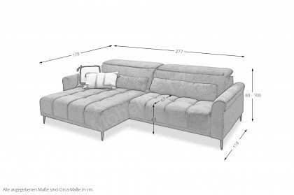 Logan von AZ Iwaniccy - Ecksofa creme