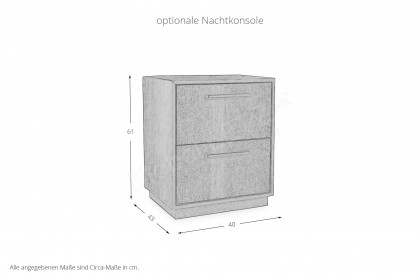 Maestro-Dream Wood von Serta - Boxspringbett in Graphite & Onyx