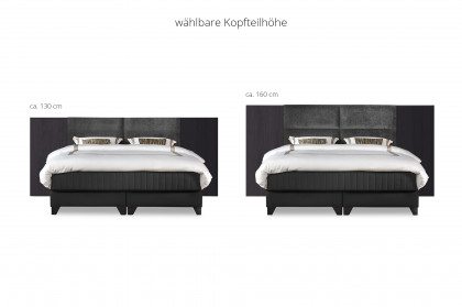 Maestro-Dream Wood von Serta - Boxspringbett in Graphite & Onyx