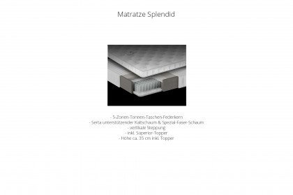 Chandon von Serta - Boxspringbett in Clay
