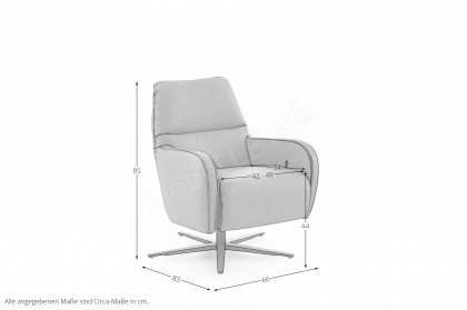 ZE-RS24078 von Zehdenick - Sessel weiß