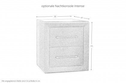 Brut von Serta - Boxspringbett in Light Grey