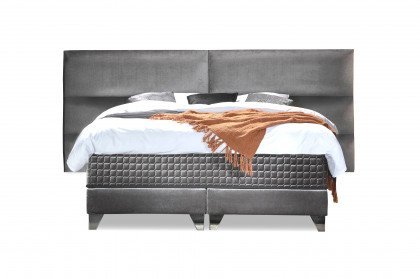 Brut von Serta - Boxspringbett in Taupe
