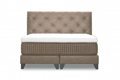 Magnifique von Serta - Boxspringbett in Liver