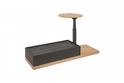 Kombination 2 von Versa-living by Vierhaus - Couchtisch in Anthrazit & Wildeiche