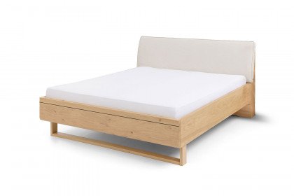 Malin von Musterring - Luxusbett mit sandfarbenem Polsterkopfteil