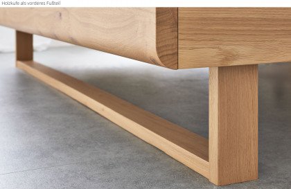Malin von Musterring - Luxusbett mit sandfarbenem Polsterkopfteil