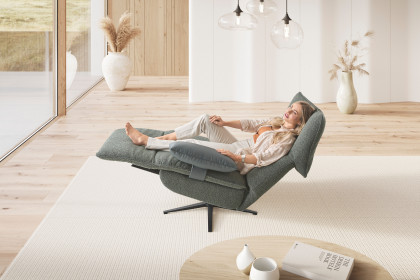 KOINOR Ellis - Relaxsessel grün