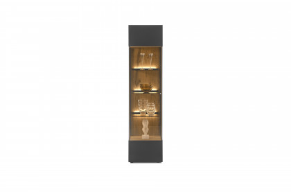 Trevio von Musterring - Vitrine Kerneiche massiv/ Glas