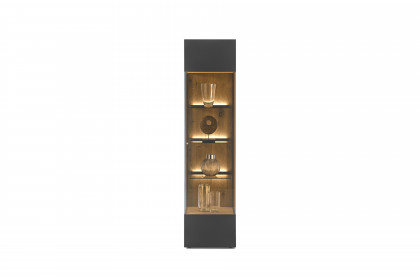 Trevio von Musterring - Vitrine Kerneiche massiv/ Glas