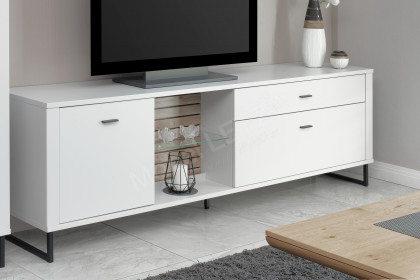 Louisiana von MCA furniture - Wohnwand in Modern white