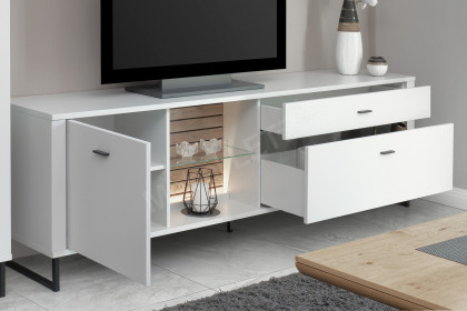 Louisiana von MCA furniture - Wohnwand in Modern white