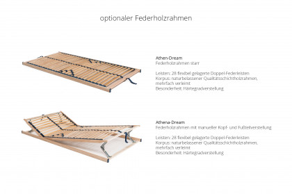Nizza von Nature Living - Polsterbett creme