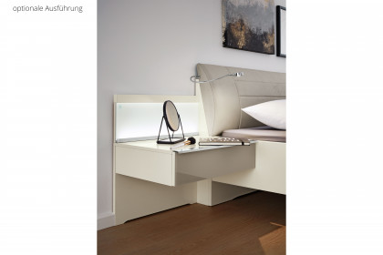 San Diego von Musterring - Doppelbett grau 160x200 cm