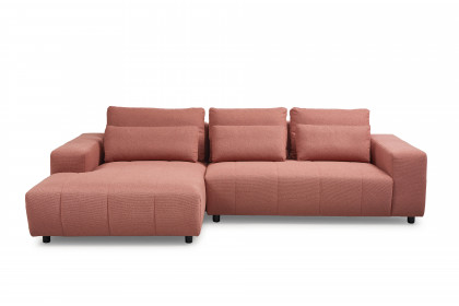 Rodan von Easy Sofa - Ecksofa links red