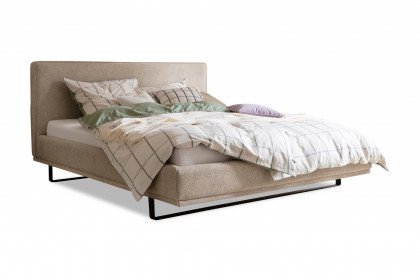 Como von SCHÖNER WOHNEN - Polsterbett 180 beige