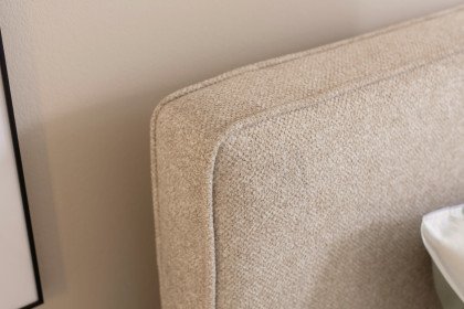 Como von SCHÖNER WOHNEN - Polsterbett 180 beige