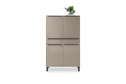 Reno-living von set one by Musterring - Highboard HB-41 taupe