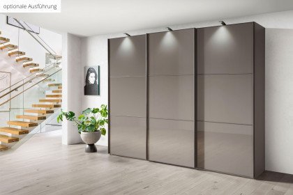 Phoenix von Wiemann - Kleiderschrank Glas champagner